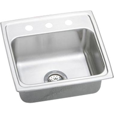 Click here to see Elkay LRADQ191950 Elkay LRADQ191950 ADA Lustertone Single Bowl Sink