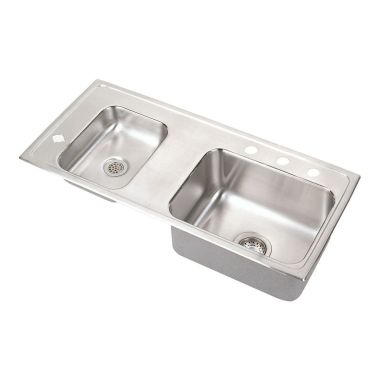 Click here to see Elkay DRKADQ371745L4 Elkay DRKADQ371745L4 Lustertone Classic 37-1/4