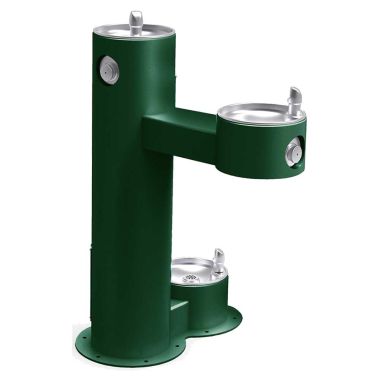 Click here to see Elkay LK4420DB Elkay LK4420DB Outdoor Bi-Level Fountain with Pet Station