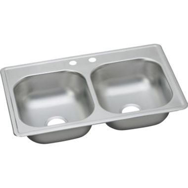 Click here to see Elkay KW10233222 Elkay KW10233222 Kingsford Double Bowl Kitchen Sink