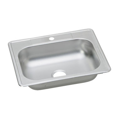 Click here to see Elkay K125221 Elkay K125221 Kingsford Stainless Steel Single Bowl Sink Package