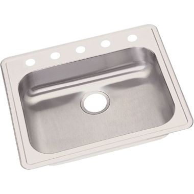 Click here to see Elkay GE125215 Elkay GE125215 Dayton Stainless Steel Single Bowl Sink