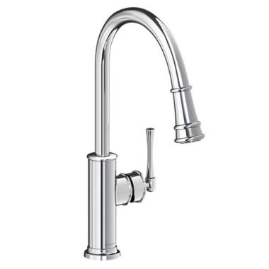 Click here to see Elkay LKEC2031CR Elkay Explore Single Hole Pull-Down Kitchen Faucet, Forward Only Lever Handle, Chrome - LKEC2031CR