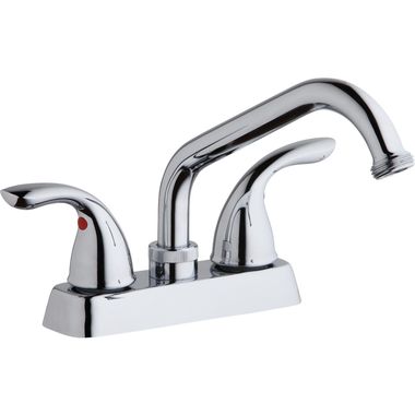 Click here to see Elkay LK2000CR Elkay Everyday Laundry/Utility Deck Mount Faucet and Lever Handles Chrome - LK2000CR