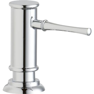 Click here to see Elkay LK330CR Elkay Deluxe Plunger Chrome Soap and Lotion Dispenser - LK330CR