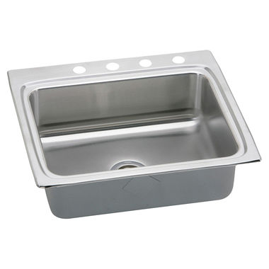 Click here to see Elkay K125224DF Elkay K125224DF Kingsford Stainless Steel Single Bowl Sink Package