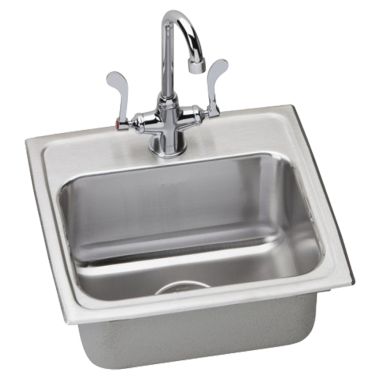 Click here to see Elkay LR1716SC Elkay LR1716SC Gourmet Stainless Steel Single Bowl Sink Package