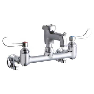 Click here to see Elkay LK940BR03T4S ELKAY LK940BR03T4S WALL MNT 8IN, BUCKET HK ROUGH