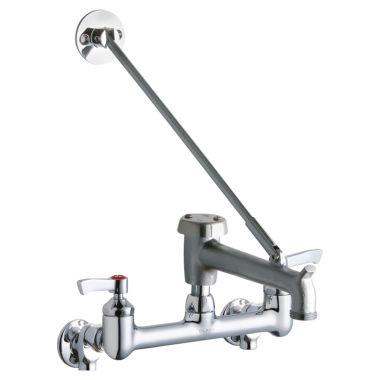 Click here to see Elkay LK940BR07L2S ELKAY LK940BR07L2S WALL MNT 8IN, BUCKET HK ROUGH