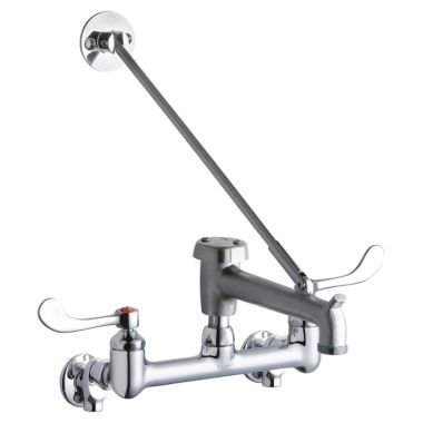 Click here to see Elkay LK940BR07T4S ELKAY LK940BR07T4S WALL MNT 8IN, BUCKET HK ROUGH