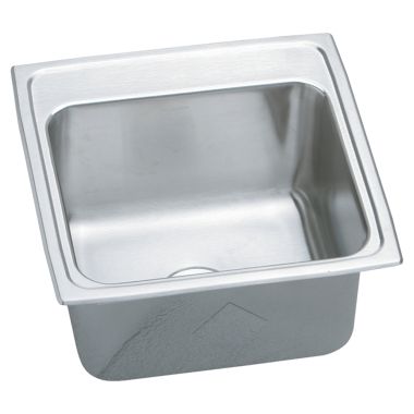 Click here to see Elkay LR1919PD0 Elkay LR1919PD0 Gourmet Stainless Steel Single Bowl Sink Package