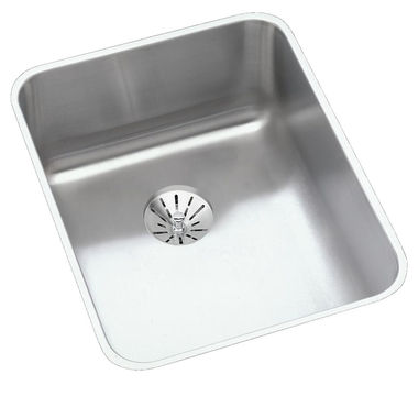 Click here to see Elkay ELUHAD141845PD Elkay ELUHAD141845PD Gourmet Stainless Steel Single Bowl Sink Package