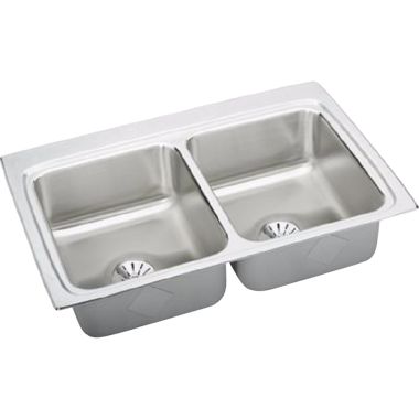 Click here to see Elkay LR3322EK0 Elkay LR3322EK0 Gourmet Double Bowl Kitchen Sink