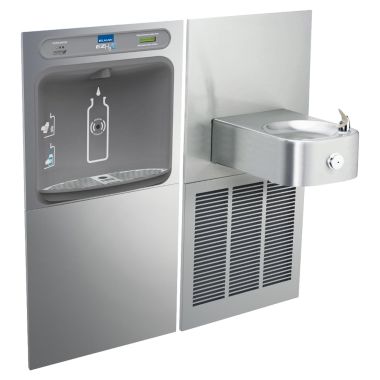 Click here to see Elkay LZWS-SS8K Elkay LZWS-SS8K EZH2O Bottle Filling Station, Single Fountain Combo
