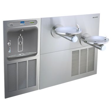 Click here to see Elkay LZWS-SFGRN28K Elkay LZWS-SFGRN28K EZH2O Bottle Filling Station, Fountain Combo, Stainless
