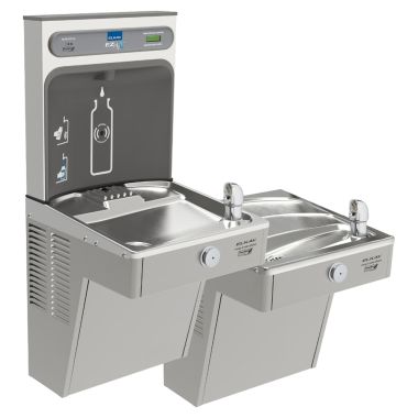 Click here to see Elkay LVRCGRNTL8WSK Elkay LVRCGRNTL8WSK EZH2O Bi-Level Filtered Bottle Filling Station