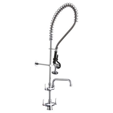 Click here to see Elkay LK543AF08C Elkay LK543AF08C Single-Hole Concealed Deck Mount Pre-Rinse Faucet - Chrome