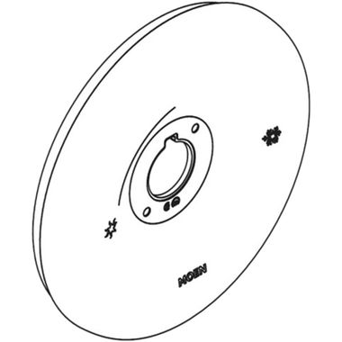 Click here to see Moen 128870BN Moen Eva Posi-Temp Part Escutcheon - Brushed Nickel (128870BN)