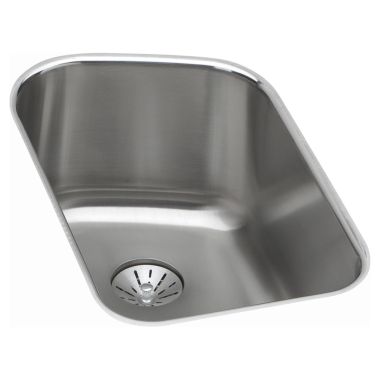 Click here to see Elkay ELUH11189PD Elkay ELUH11189PD Harmony (Lustertone) Stainless Steel Single Bowl Sink Package