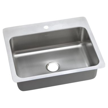 Click here to see Elkay DPMSR127221 Elkay DPMSR127221 Dayton Stainless Steel Single Bowl Sink
