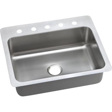 Click here to see Elkay DPMSR127225 Elkay DPMSR127225 Dayton Stainless Steel Single Bowl Sink