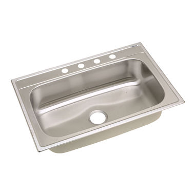 Click here to see Elkay DPC133224 Elkay DPC133224 Dayton Stainless Steel Single Bowl Sink