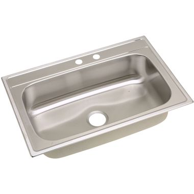 Click here to see Elkay DPC13322MR2 Elkay DPC13322MR2 Dayton Stainless Steel Single Bowl Sink