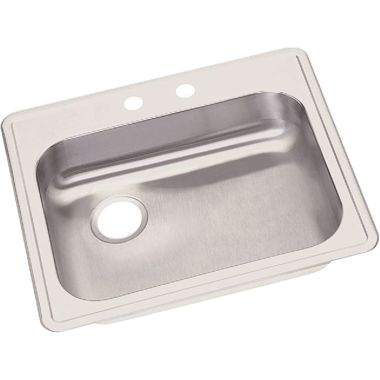 Click here to see Elkay GE12522L2 Elkay GE12522L2 Dayton Stainless Steel Single Bowl Sink