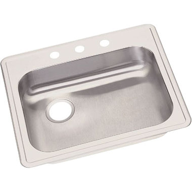 Click here to see Elkay GE12522L3 Elkay GE12522L3 Dayton Stainless Steel Single Bowl Sink
