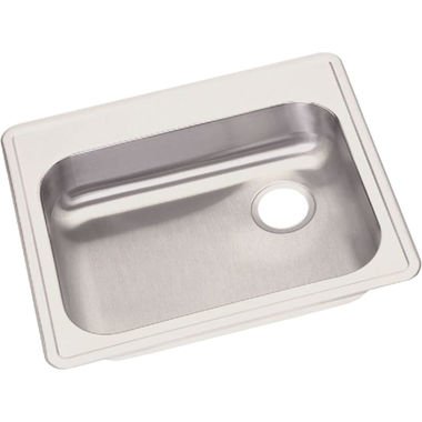 Click here to see Elkay GE12522R0 Elkay GE12522R0 Dayton Stainless Steel Single Bowl Sink
