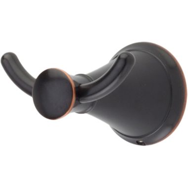 Click here to see Pfister BRH-GL1Y Pfister Saxton Double Robe Hook, Metal Constructed, Tuscan Bronze - BRH-GL1Y