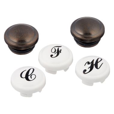 Click here to see Moen 114324ORB Moen Kingsley Handle Cap Kit, Oil-Rubbed Bronze - 114324ORB