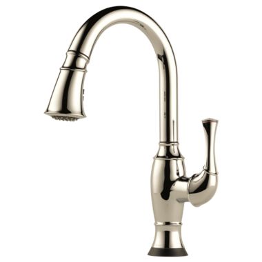 Click here to see Brizo 64003LF-PN Brizo Talo SmartTouch Single Handle Pull-Down Kitchen Faucet, Polished Nickel - 64003LF-PN