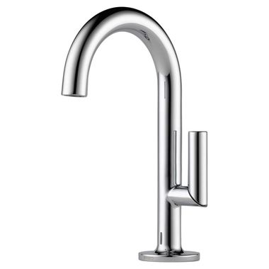 Click here to see Brizo 65675LF-PC Brizo Odin Single-Handle Polished Chrome Electronic Bathroom Faucet with TempIQ Technology, Single-Hole, 1.5 GPM, Less Drain - 65675LF-PC