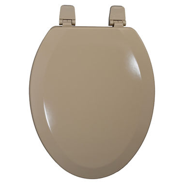 Click here to see Jones Stephens C014WD30 Jones Stephens C014WD30 Fawn Beige Elongated Wood Toilet Seat