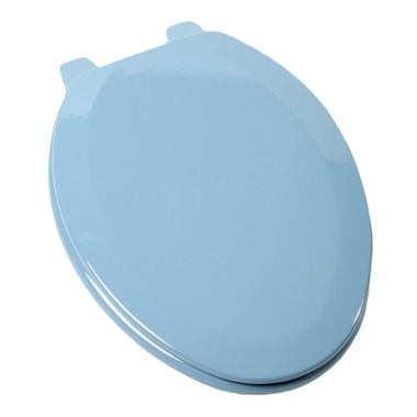 Click here to see Jones Stephens C014WD45 Jones Stephens C014WD45 Regency Blue Elongated Wood Toilet Seat