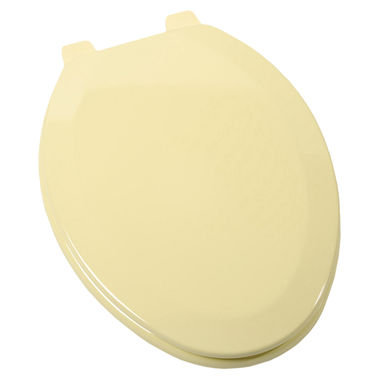 Click here to see Jones Stephens C014WD50 Jones Stephens C014WD50 Citron Yellow Elongated Wood Toilet Seat