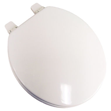 Click here to see Jones Stephens U003WD00 Jones Stephens U003WD00 White Round Wood Toilet Seat