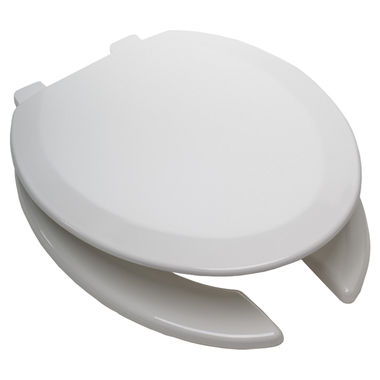 Click here to see Jones Stephens C014WDO00 Jones Stephens C014WDO00 White Elongated Wood Toilet Seat
