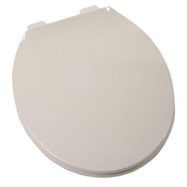 Click here to see Jones Stephens C104120 Jones Stephens COMFORT Closed Front With Cover Round Plastic Toilet Seat