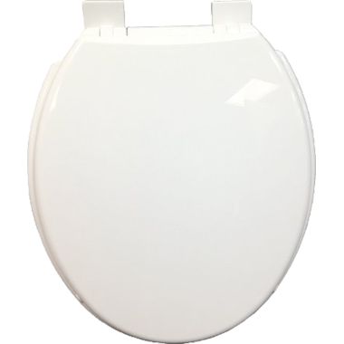 Click here to see Jones Stephens C104190 Jones Stephens C104190 Closed Front With Cover Round Plastic Toilet Seat