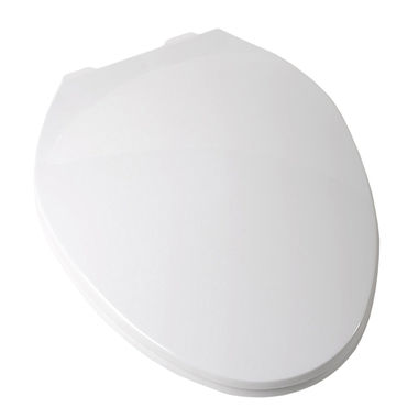 Click here to see Jones Stephens C104200 Jones Stephens C104200 White Elongated Plastic Toilet Seat