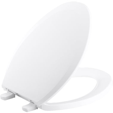 Click here to see Jones Stephens C104245 Jones Stephens C104245 Closed Front With Cover Elongated Plastic Toilet Seat
