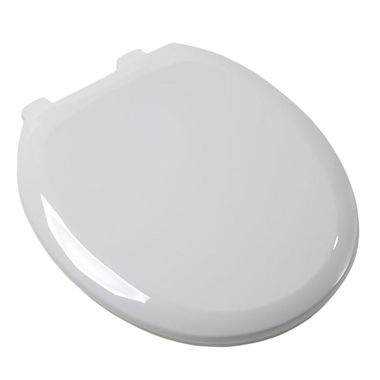 Click here to see Jones Stephens C160600 Jones Stephens C160600 White Round Plastic Toilet Seat