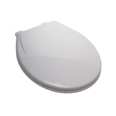 Click here to see Jones Stephens C1006S00 Jones Stephens C1006S00 White - Ez Close / Quickclean Round Plastic Toilet Seat