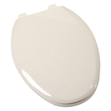 Click here to see Jones Stephens C1211S02 Jones C1211S02 EZ Elongated Plastic Closed Front Toilet Seat - Biscuit