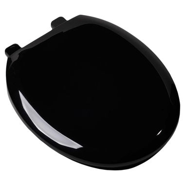 Click here to see Jones Stephens C1606S90 Jones Stephens Round Plastic Toilet Seat,  EZ Close / QuickClean - Black (C1606S90)