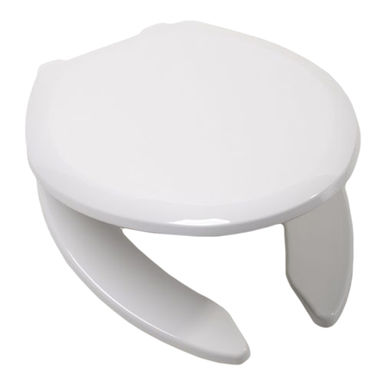 Click here to see Jones Stephens C2200OS00 Jones Stephens C2200OS00 White - Ez Open-Front Elongated Plastic Toilet Seat