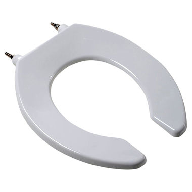 Click here to see Jones Stephens C105SSC00 Jones Stephens C105SSC00 White Round Plastic Toilet Seat
