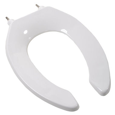 Click here to see Jones Stephens C106SSC00 Jones Stephens C106SSC00 White Elongated Plastic Toilet Seat